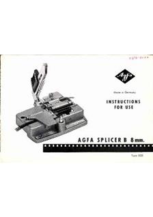 Agfa Splicer B manual